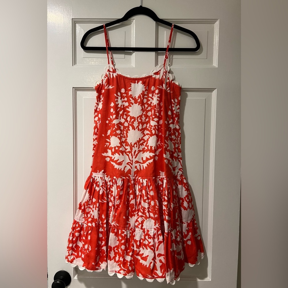 Juliet Dunn Palladio Dress in Red, Size 1